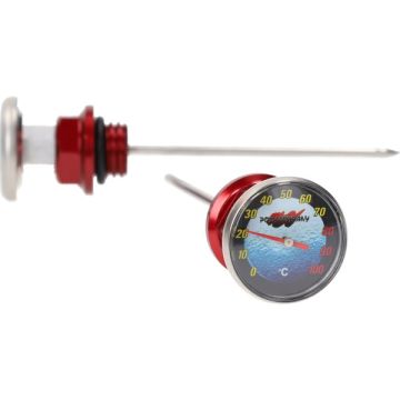Indicateur de température d'huile, y compris Honda Universal Red
