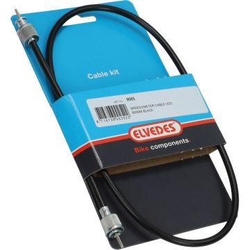 Câble de compteur de vitesse elvedes vdo/vdo 65cm noir 9065