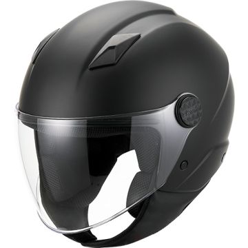 Casque jet Vito Uno noir mat