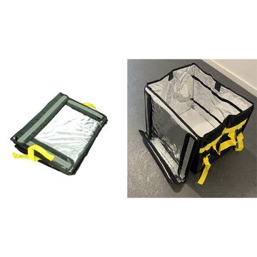 Étui à pizza souple universel modèle AGM Goccia noir