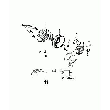 Pièce d'allumage Peugeot Tweet Evo Euro4