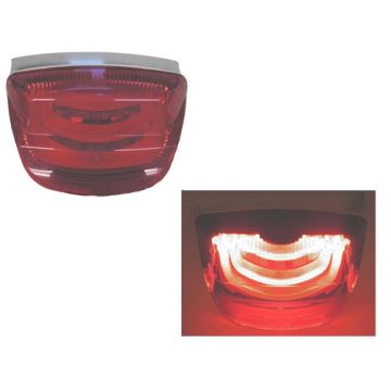 Feu arrière led Vespa LX/LXV/S chrome