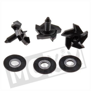 Casque Combinés filetés falçon MX802 PVC (3 pcs)