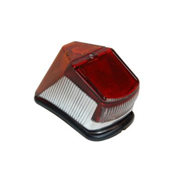Feu arrière modèle Hella Zundapp ancien type modèle 517 rouge / chrome DMP
