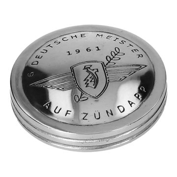 bouchon de réservoir d'essence gravé zundapp chrome