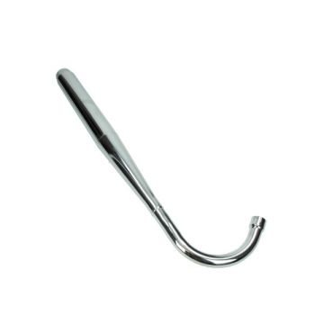 Pot d'échappement complet simple coude ouvert (fabriqué en UE) Zundapp KS 50 modèle 517/529 36/32mm
