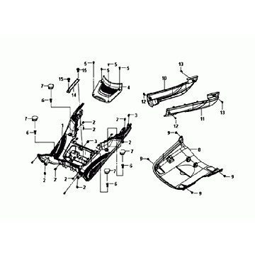 Marche PiedSym Fiddle III noir mat (BK-007U/BK-5560S)