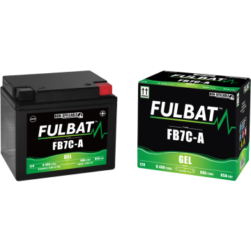 Batterie Fulbat FB7C-A Gel 12V 8Ah sans entretien