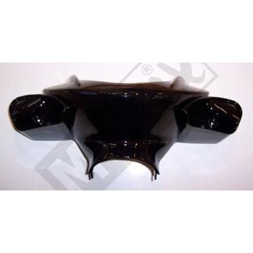 Couvre guidon avant/haut Yamaha Aerox noir métallisé
