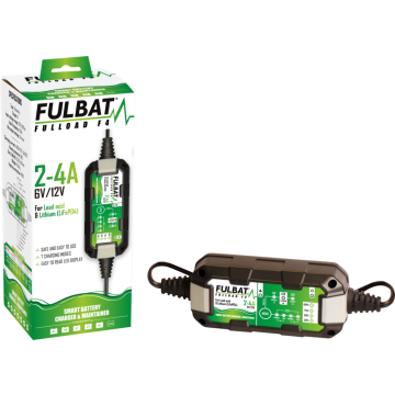 Chargeur / maintien de charge Fulbat Fulload F4 (6/12V 2Ah–80Ah)