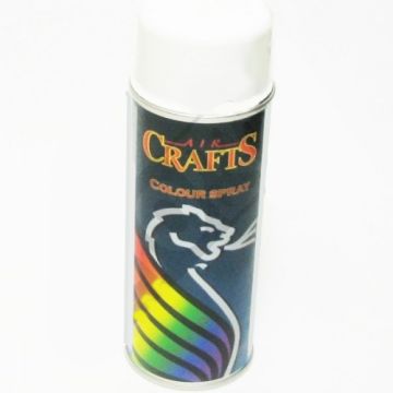 Bombe aérosol blanc brillant 400 ml pour avions