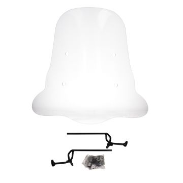 Pare-brise haut clair Yamaha Neos/MBK Ovetto <-2008 original 5rnw07100000