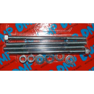 Goujon cylindre+écrou minarelli vert m6x107mm DMP 4pcs