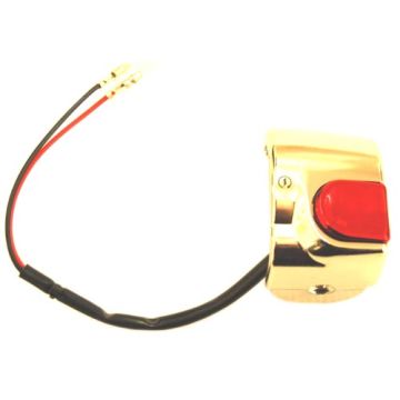 Commodo Yamaha Aerox/MBK Nitro 2002-> chromé droit