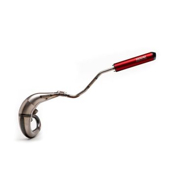 Pot d'échappement Minarelli AM6 Yasuni MAX série tu rouge