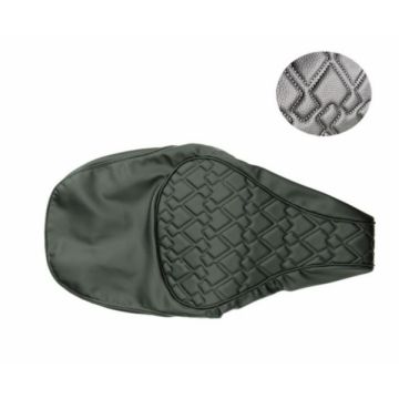 Housse de selle/deck Selle Vespa Primavera/Sprint Chesterfield noir -31203