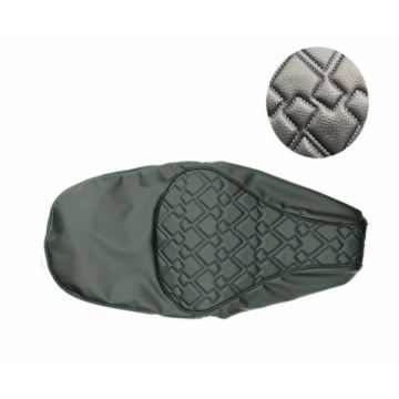 Housse de selle/deck Selle Vespa Primavera/Sprint Chesterfield noir -31204