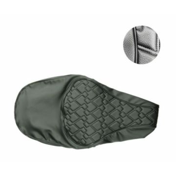 Housse de selle/deck Selle Vespa Primavera/Sprint Chesterfield noir -31206