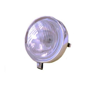 Phare avant Puch Maxi rond noir-32520p