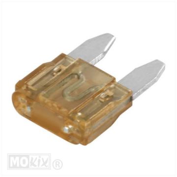 Fusibles à fiche mini 10,9 X 3,8 7,5 ampères 100 pcs Lampa