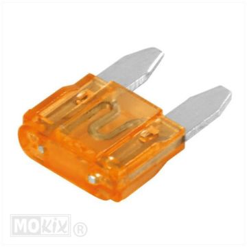 Fusibles à fiche mini 10,9 X 3,8 5 ampères 100 pcs Lampa