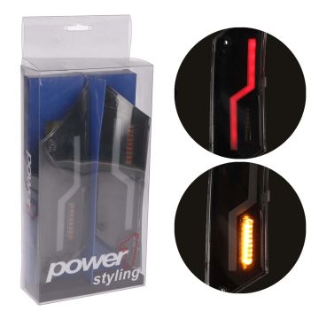 Kit tube LED noir EVO-1 Piaggio Zip 2000->