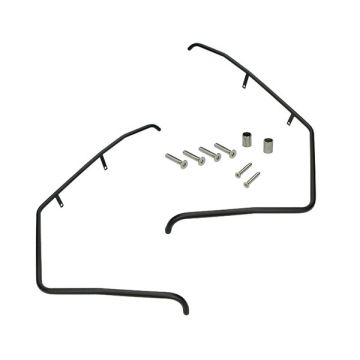 Barres de protection pour Piaggio Zip noir mat DMP