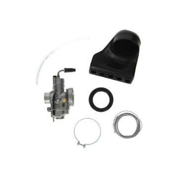 Carburateur Polini- CP 24mm raccordement du collecteur d'admission =28/5mm  inclusief Polini Airbox - Vespa Smallframe PV125/ET3 201.2402