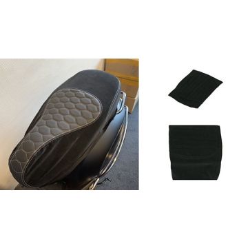 Pont Selle Designo noir/noir (gilet de voiture) Alcantara GTS ALL/GTS125/GTS250/GTS300
