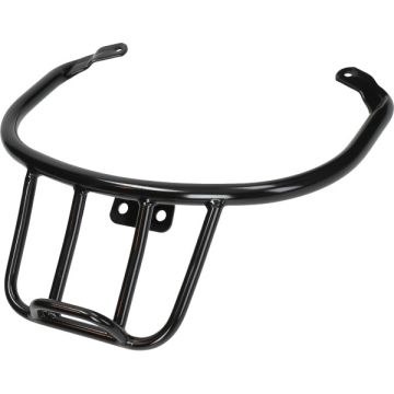 Porte-bagages arrière sport (fabriqué en UE) evo style indo Vespa Primavera/Sprint noir brillant Regia