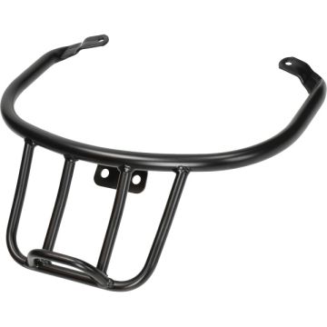 Porte-bagages arrière sport (fabriqué en UE) evo style indo Vespa Primavera/Sprint noir mat Regia