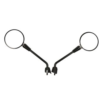 Kit rétroviseur Vespa Primavera noir brillant modèle long