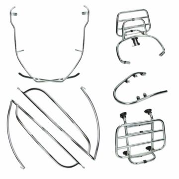 Lot de 5 barres de protection chromées Primavera/Sprint