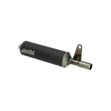 silencieux arrière Vespa ciao/citta/si noir mat polini 218.0034