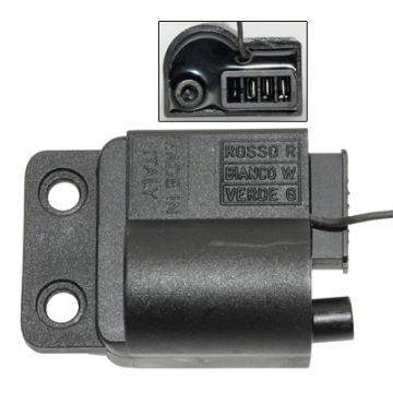 Bobine d'allumage/CDI Piaggio 50 <- 1999 (pré Hi-Per 2)/Vespa PK S/Ciao mix/Si Mix/Easy Moving/Runner/Stalker/ET2/Free/NRG/NTT/Typhoon/Zip 610324M original