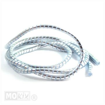 COUVERCLE DE CÂBLE EXTÉRIEUR CHROMÉ 6mm 1,5 mt, universel