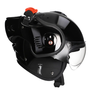 Casque modulable ROOF Boxer Alpha noir brillant