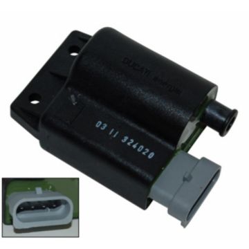 Bobine d'allumage/ CDI illimité Piaggio/Vespa 50 4 temps 2V Ducati/original