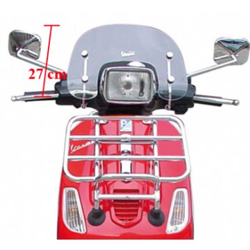 Pare-brise sport clair Vespa S 50-125-150 2005-2013 Piaggio original 655376