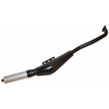 Puch d'échappement Maxi noir/aluminium modèle proma