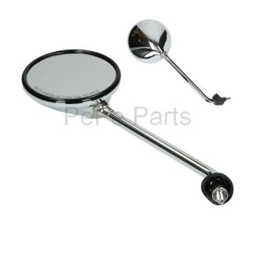 Rétroviseur gauche Piaggio Liberty chrome d'origine CM020401