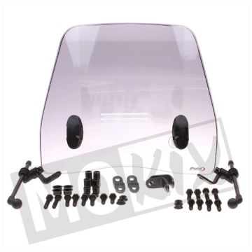 Pare-brise moyen transparent BYE BIKE