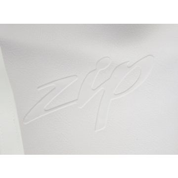 Housse de selle+sangle Piaggio Zip 2000/Zip 2006 4t blanc