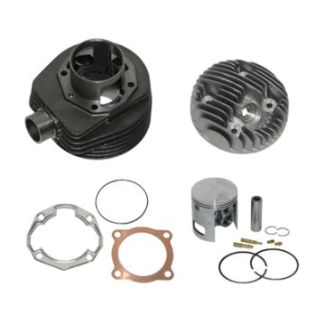 Cylindre avec culasse Malossi SPORT fonte 177 cc 3 canaux / course 57mm / échappement 1 pièce - Vespa PX125/PX150/Cosa125/Cosa150/LML Star 125/150/Stella 125/150 3117181