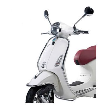 Protection de tablier avant chromées Vespa Primavera/Sprint 50-125-150 2/4 temps/Electricca 1B000927 original