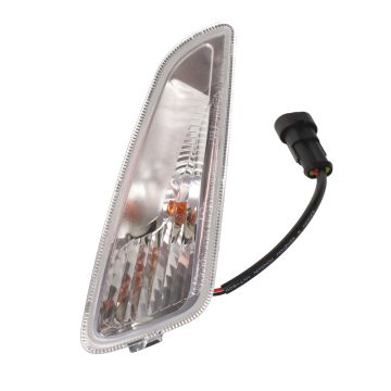 Clignotant  verre transparent / blanc gauche Vespa Primavera/Sprint 6800845 original