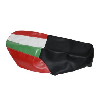 Housse de siège Selle noir/Italie pour Vespa LX