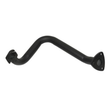 Collecteur d'échappement/coude d'échappement ouvert (rapide) 3 trous CPI 50 EURO 2 Hussar/Popcorn/Olliver 2003-> - noir