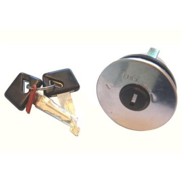 bouchon de réservoir d'essence+serrure Hussar DMP