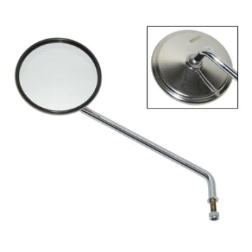 Rétroviseur rond Kreidler chromé bosse gauche 911/62kvl